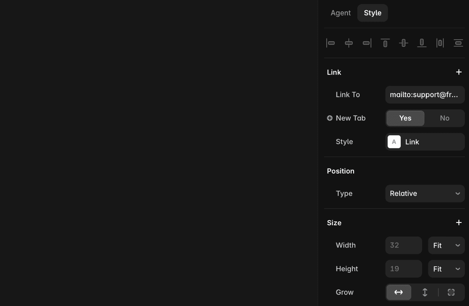 Mailto: followed by your email address