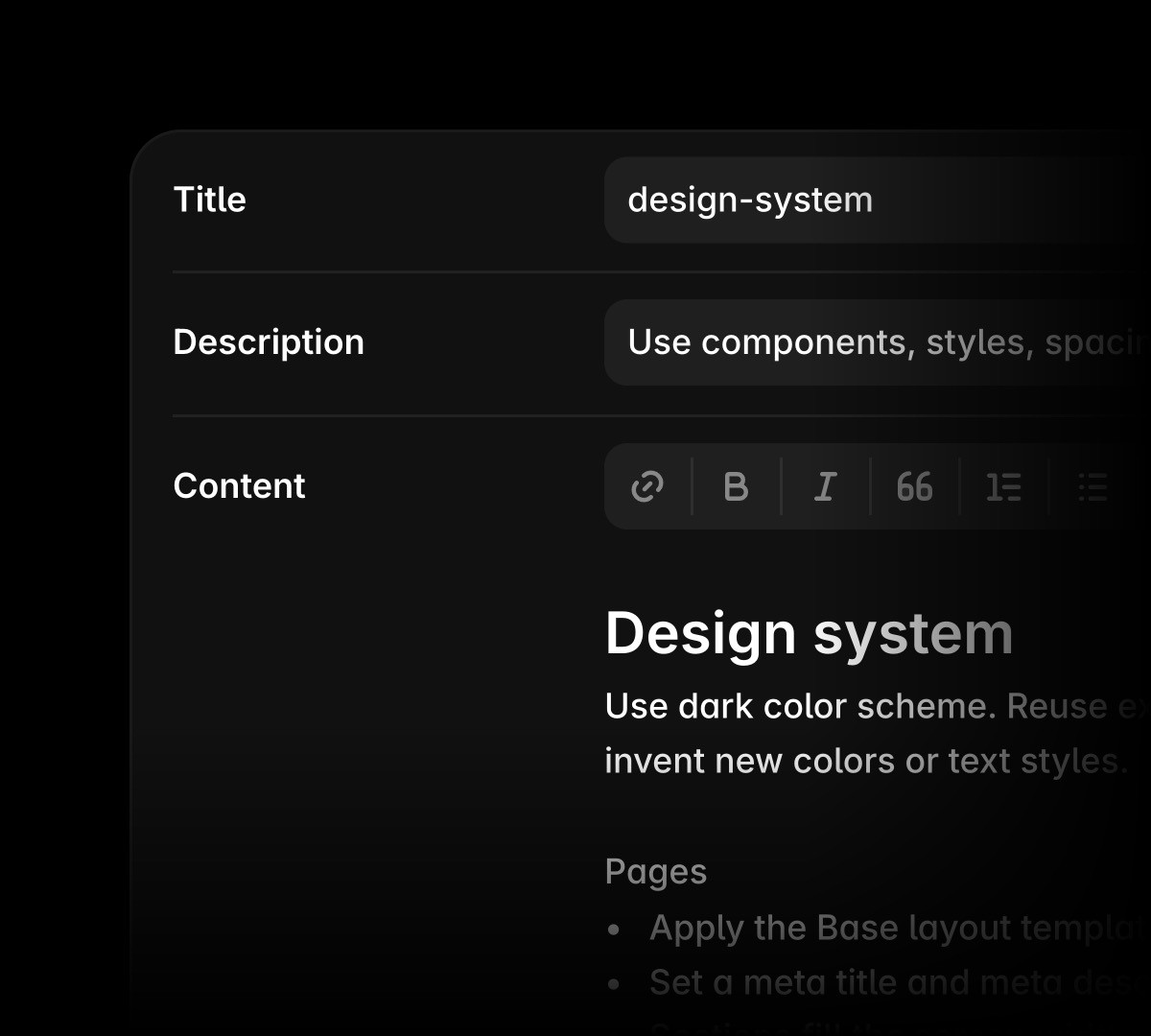 Editing a Framer design system Skill