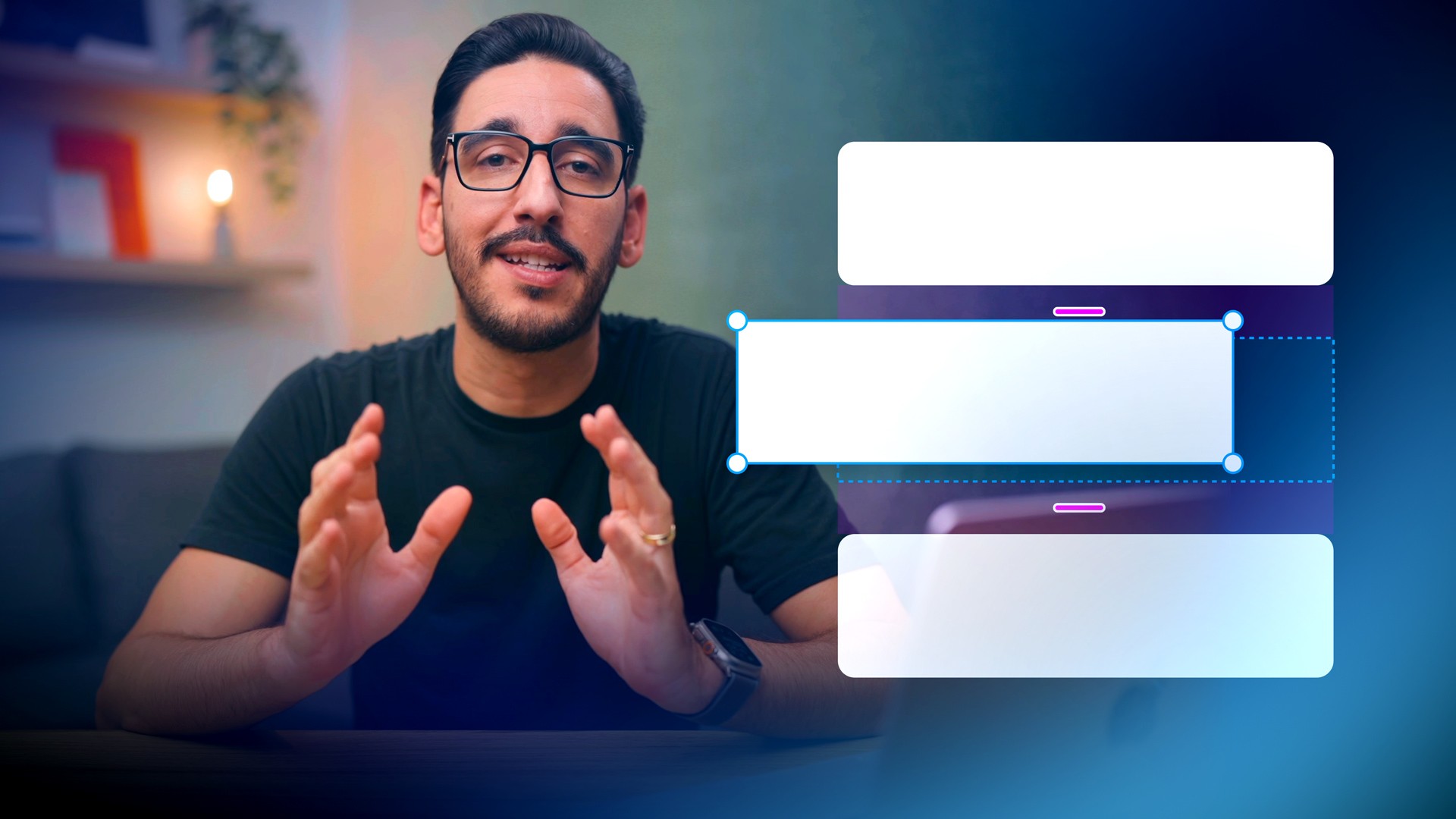 Stacks and relative positioning in Framer — lesson cover image