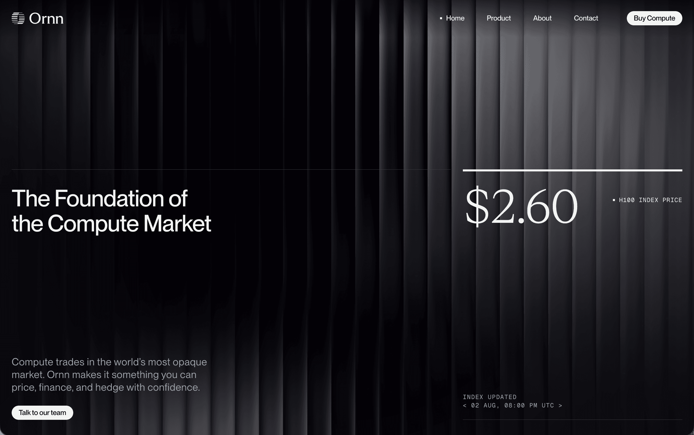 Flora website screenshot