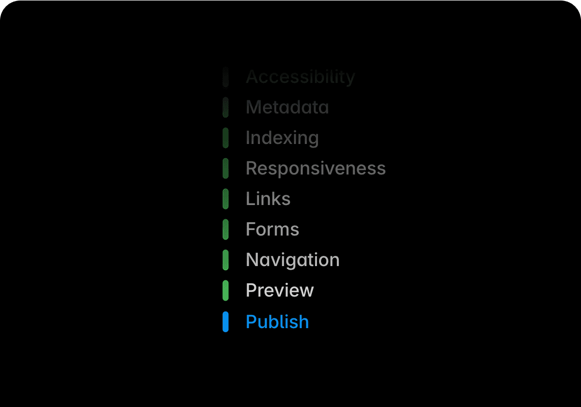 Checking launch readiness with Framer Skills