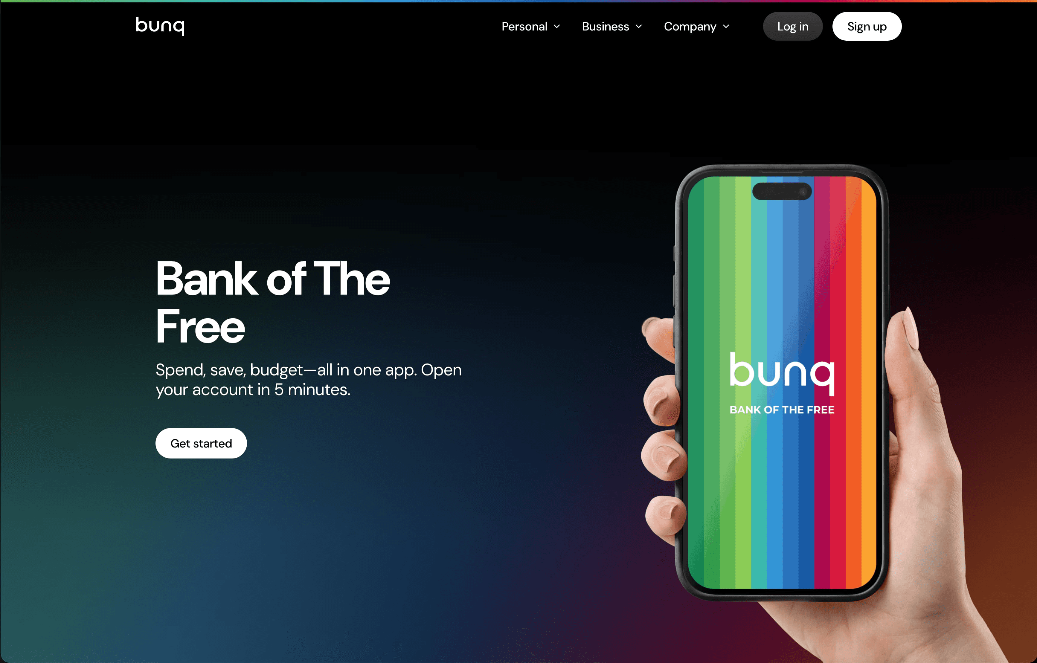 (RED) website homepage with the “THE END STARTS (NOW)” hero