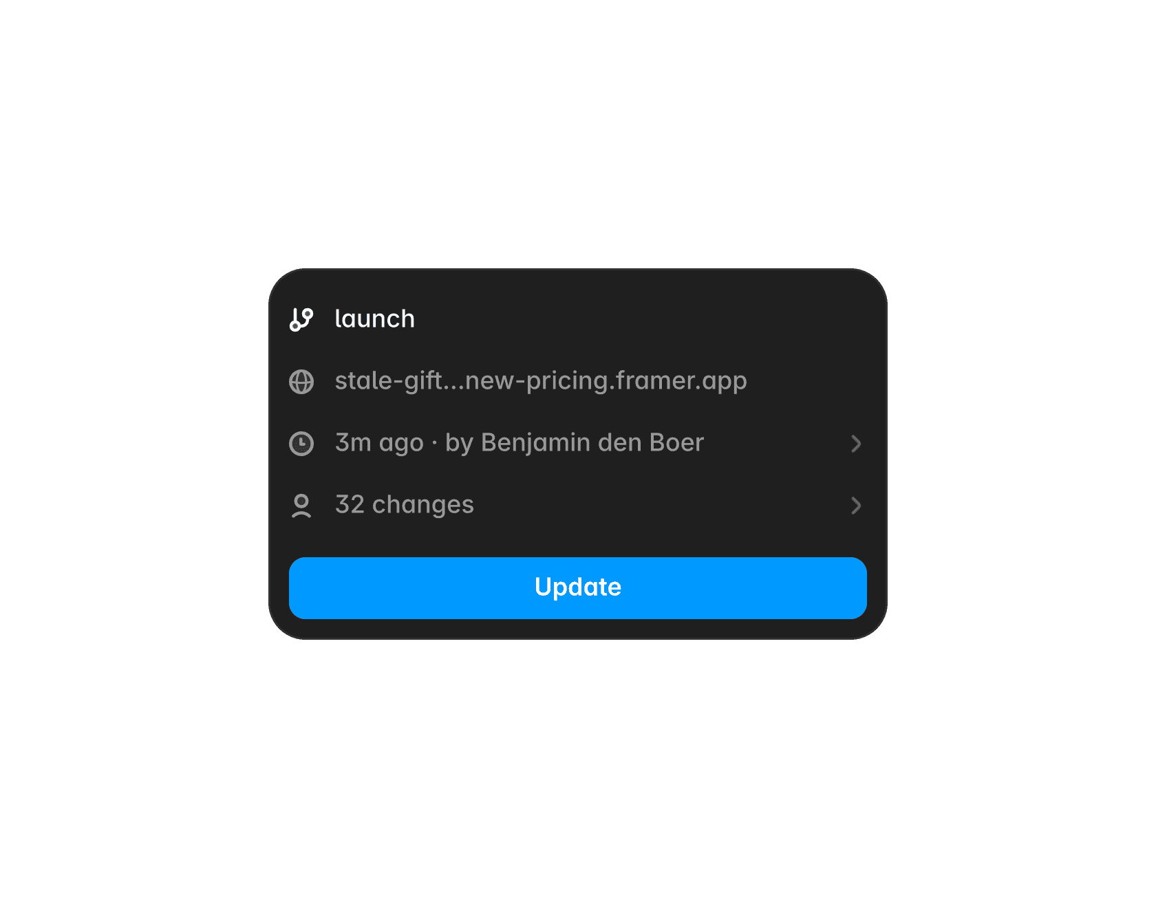 CMS visual interface preview