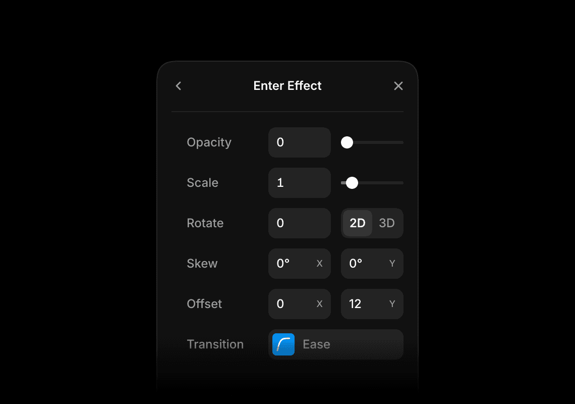 Adding motion effects with Framer Skills