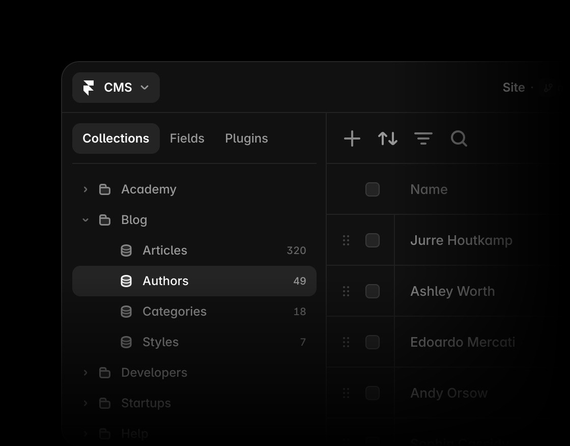 Framer AI agent visual