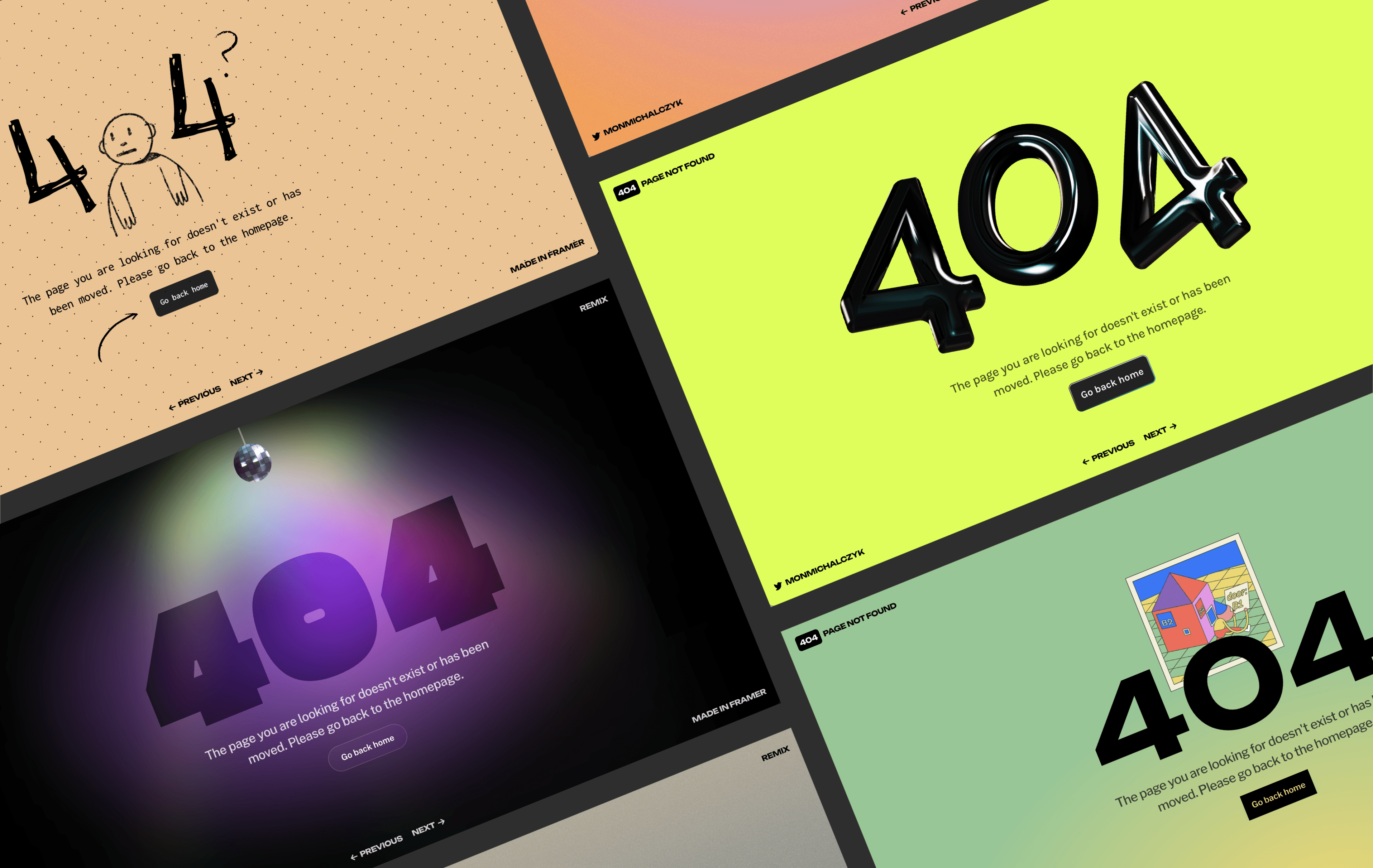 Playful approach to 404 pages — cover image