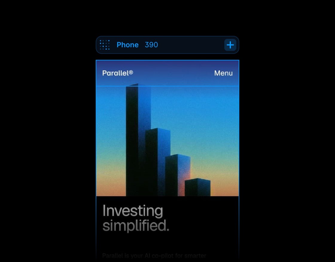Framer AI agent visual