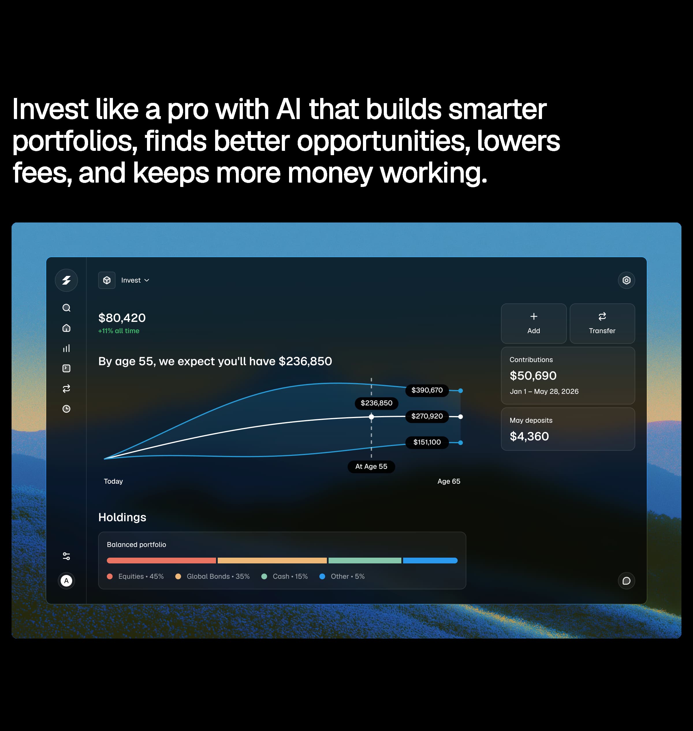 Intro interface preview in 2026 Design Poge/Design Hero Site.