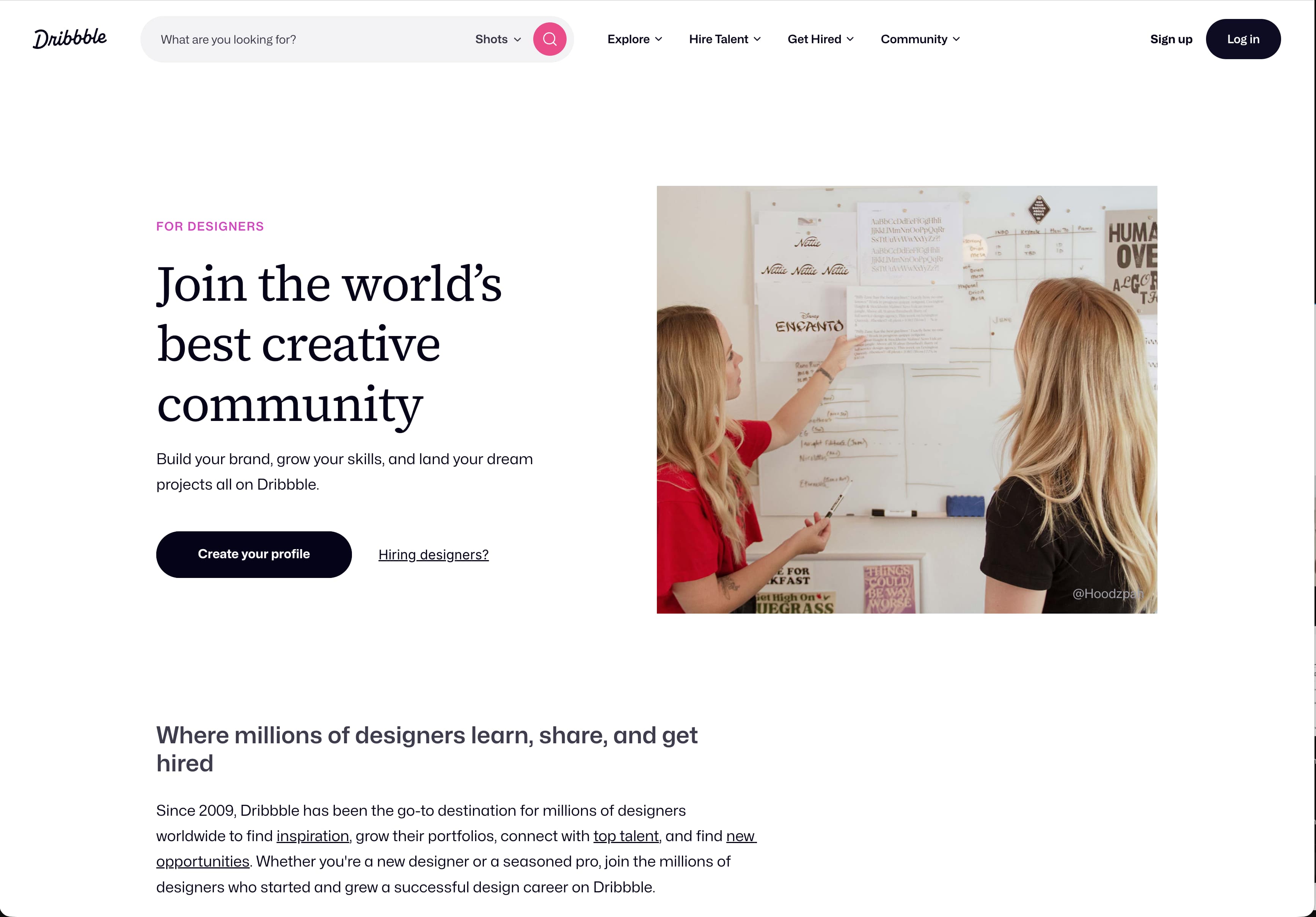 (RED) website homepage with the “THE END STARTS (NOW)” hero