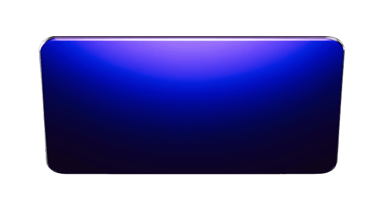 Glowing card representing up to 50K AI credits available through Framer Switch.