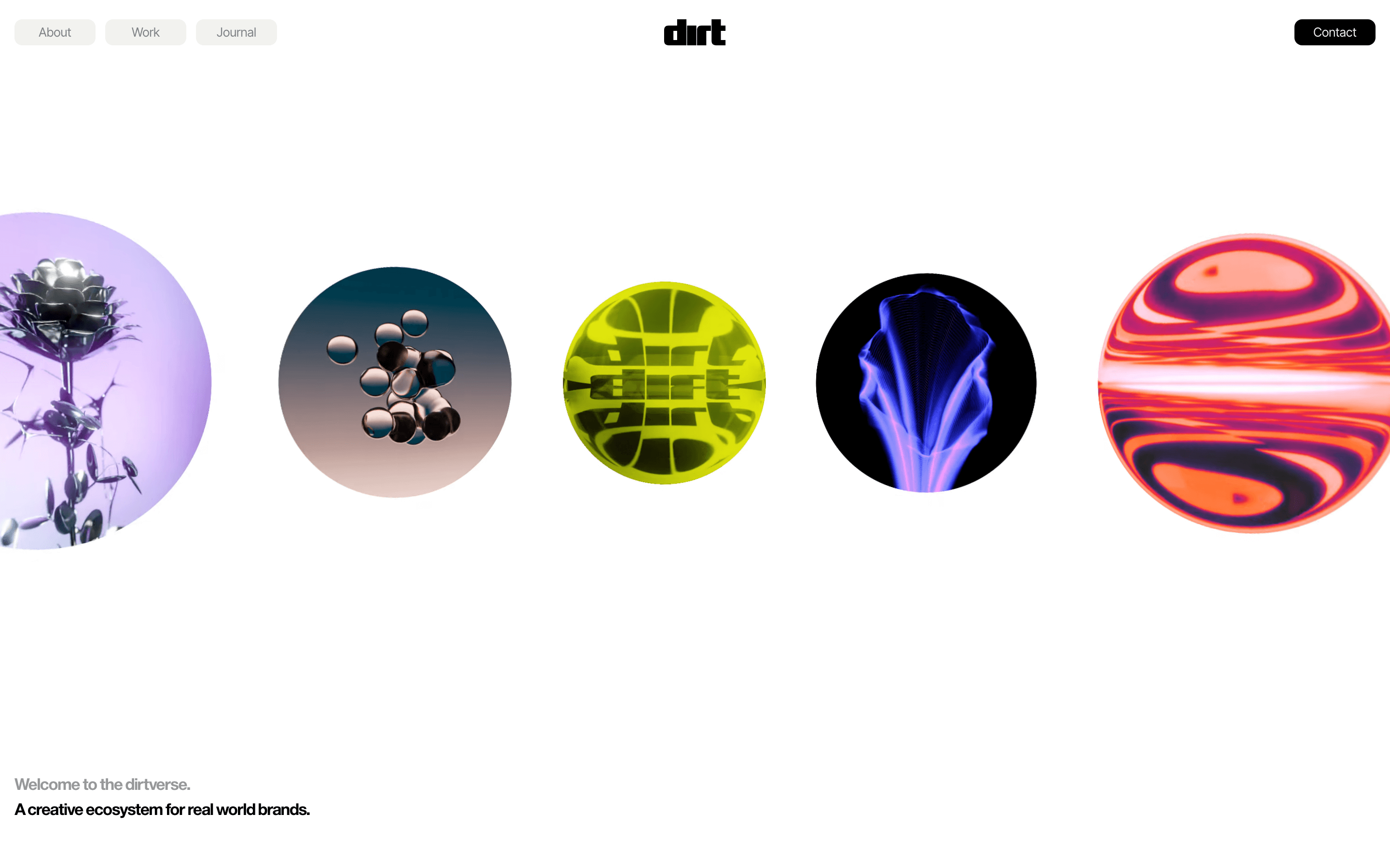 Dirtverse live website screenshot