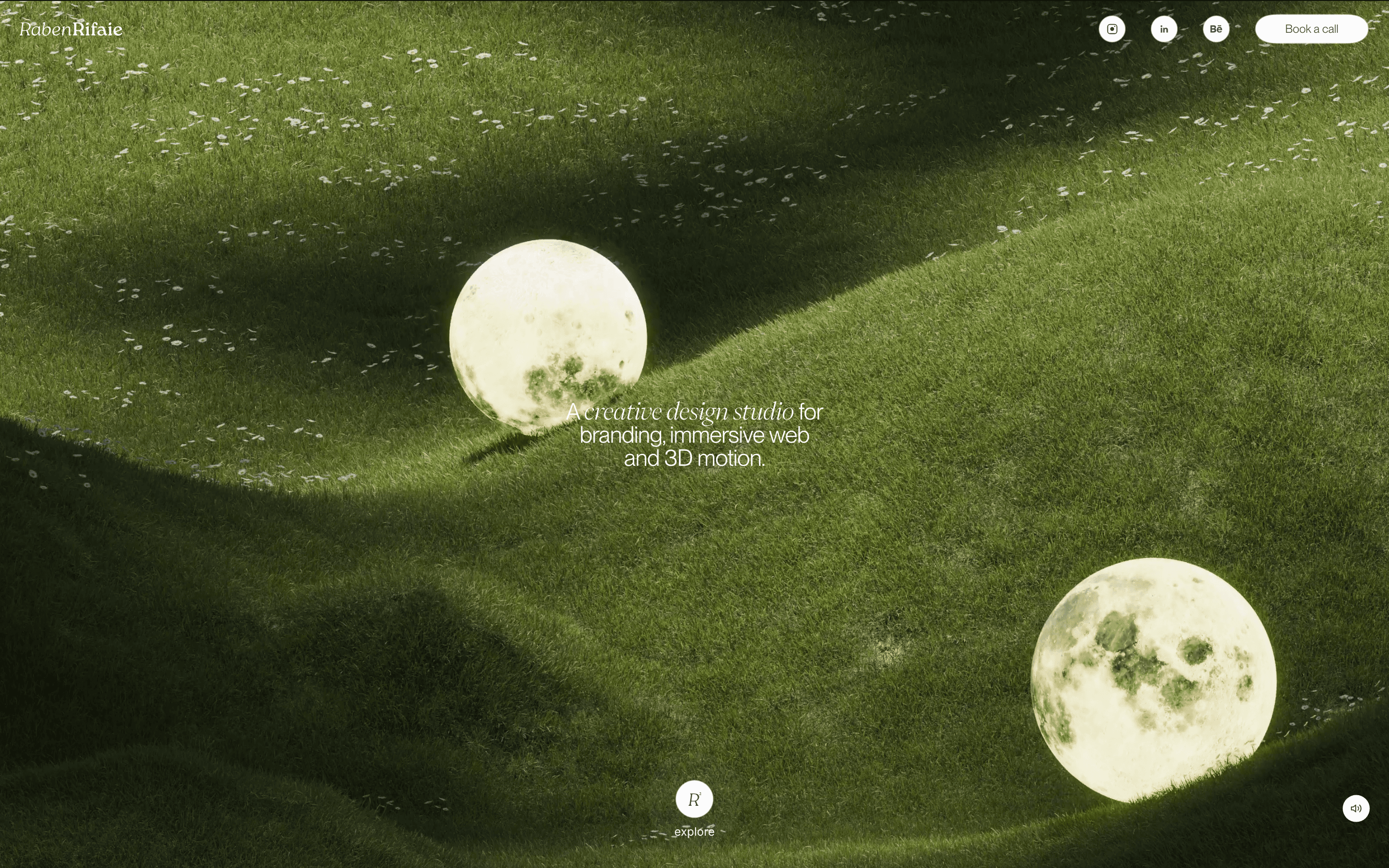 RabenRifaie marketing agency website screenshot