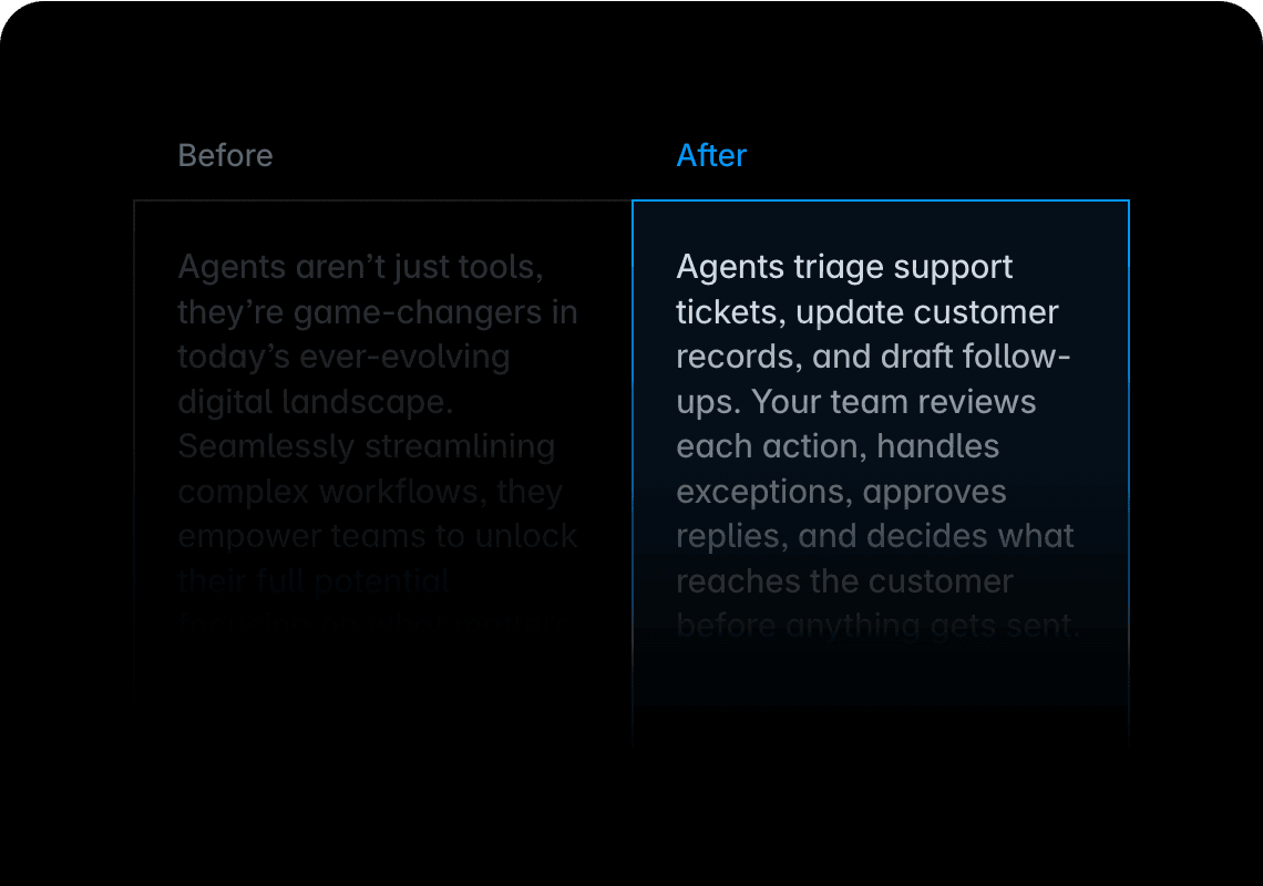 Removing AI filler with Framer Skills